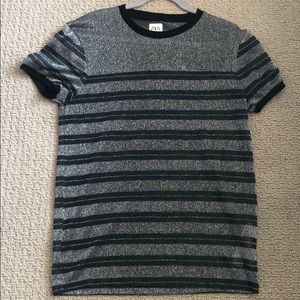 Men’s Zara glitter T-shirt